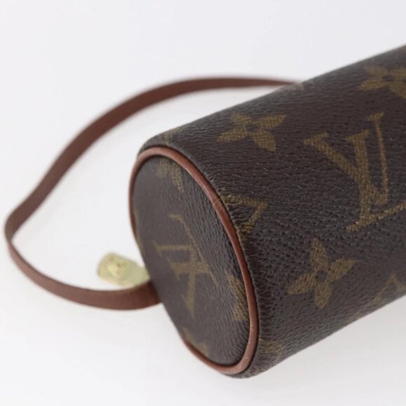 LOUIS VUITTON Monogram Papillon Pouch LV Auth - Picture 7 of 16